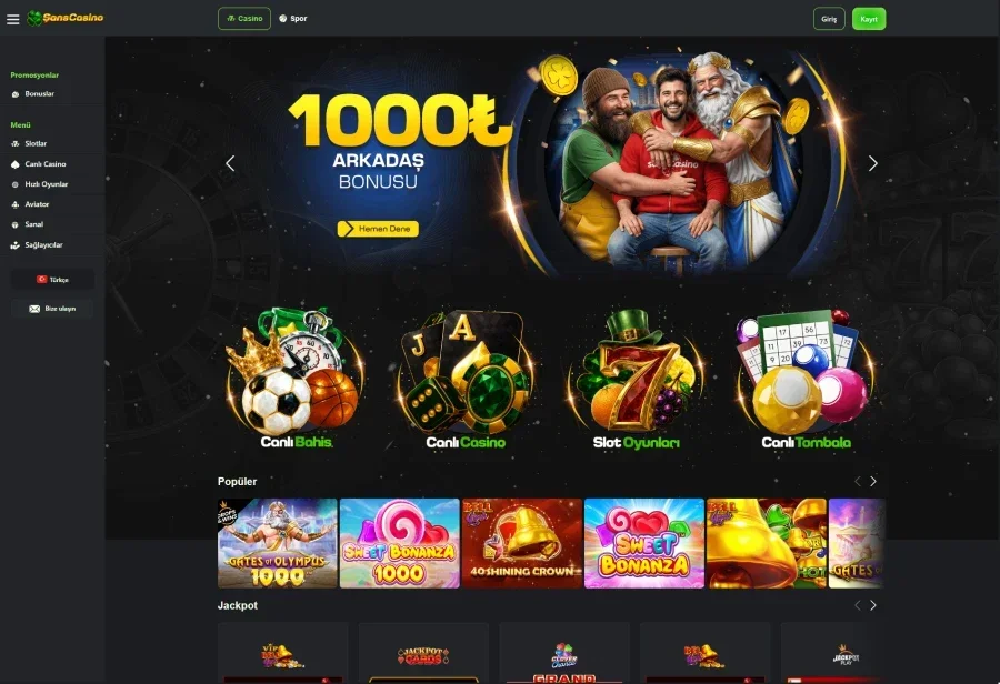 Şanscasino ekran görüntüsü